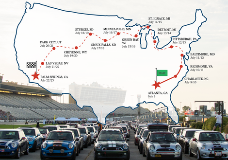 Illustration for article titled How I Learned To Love NASCAR In A Mini Cooper